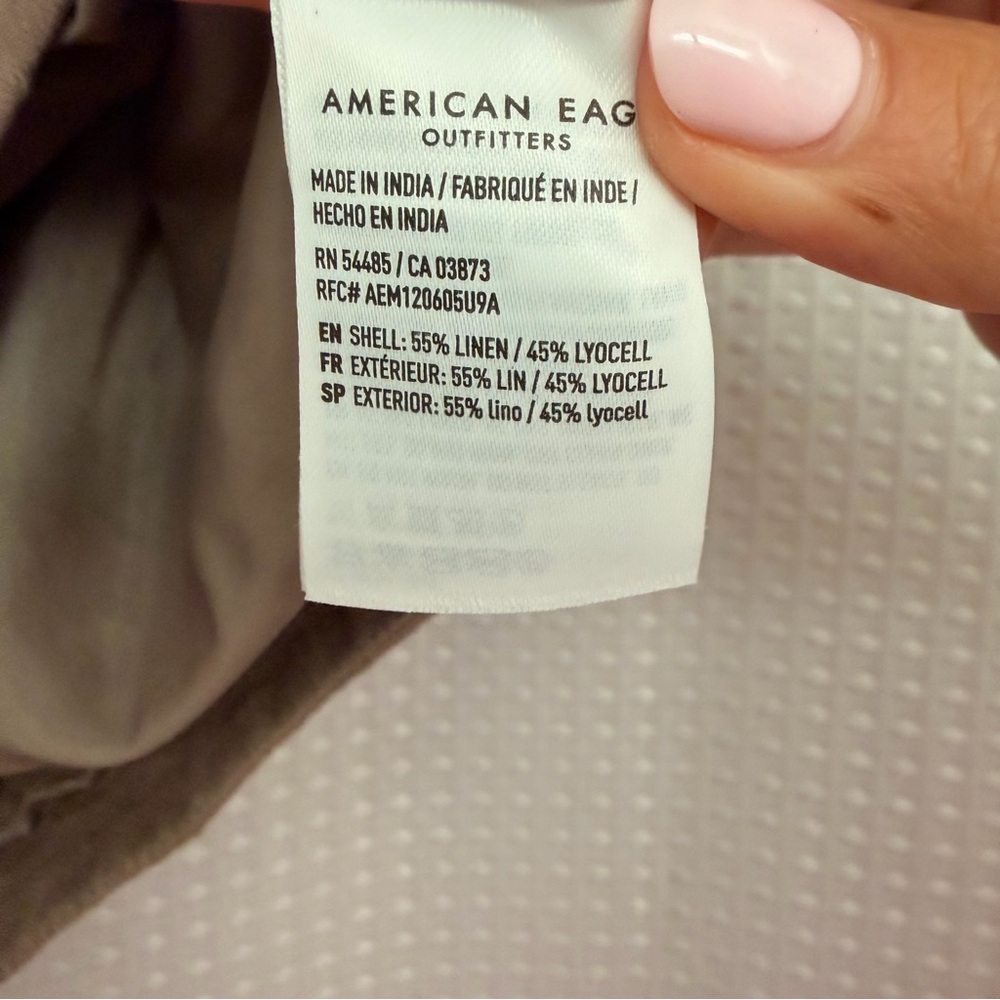 AEO tan vest M - Picture 4 of 6